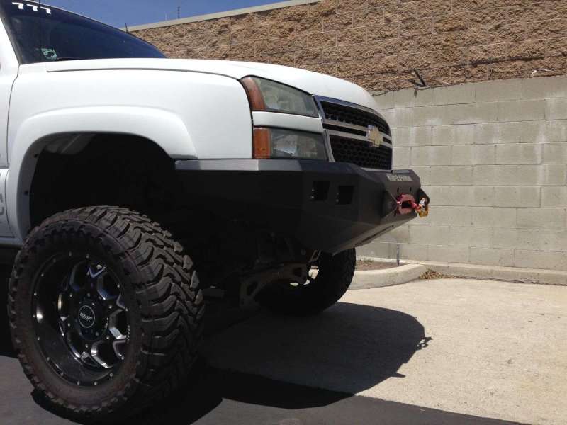 Chevrolet 2500 Front Bumper - Road Armor - Stealth Winch - Tex Blk - `03-`07